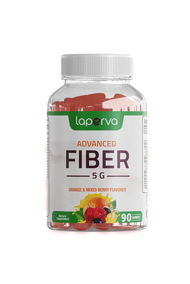 Advanced Fiber, 90 Gummies, 5000 mg
