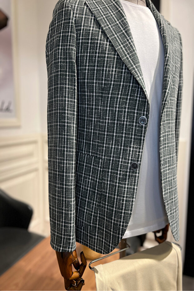 Jachetă verde Kazan - 3