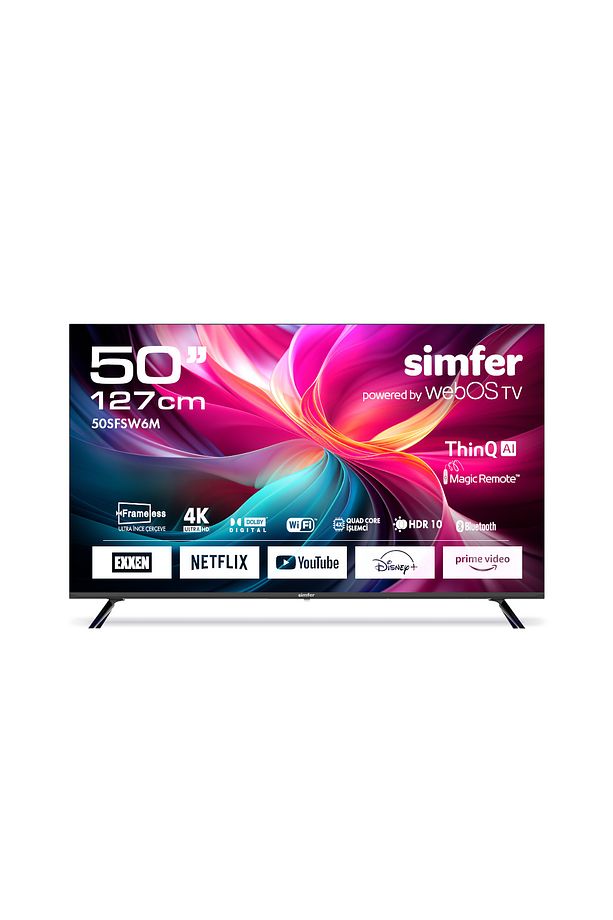 50sfsw6m 127 Ekran 50" Webos Led 4k Uhd Televizyon - 1