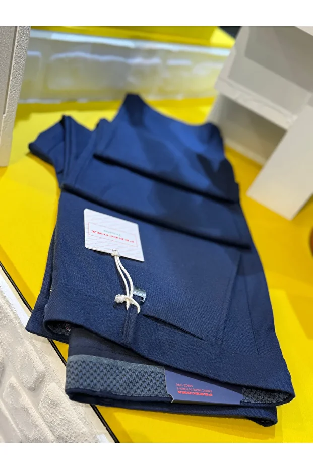Kışlık Yün Klasik Pantolon - 1