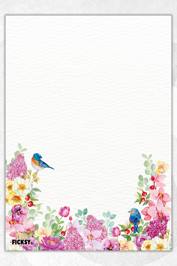 لوحة ملاحظات مقاس A5 بنمط الأزهار - 50 ورقة، لوحة مذكرة، لوحة مذكرة، دفتر ملاحظات للقائمة - 1