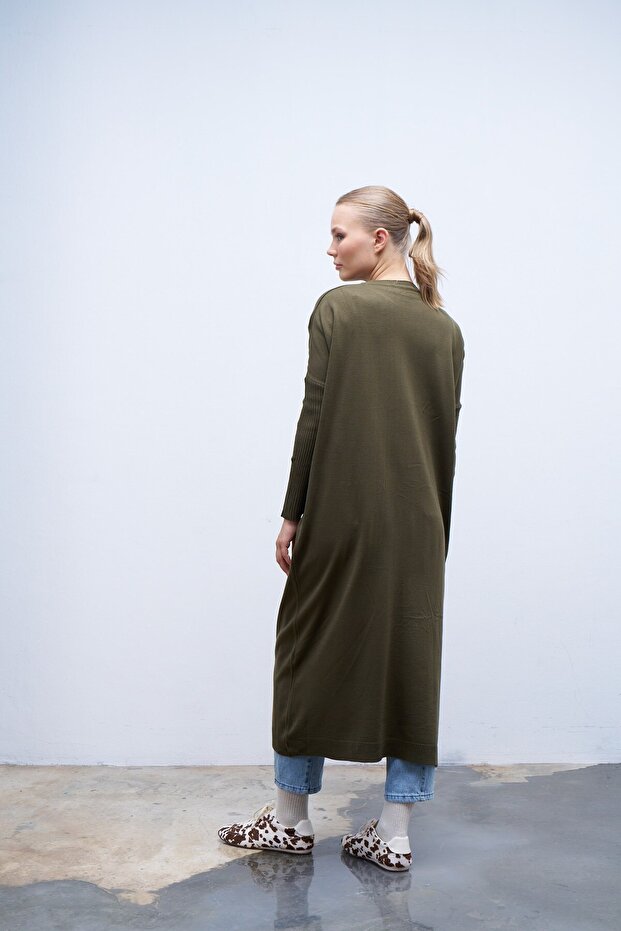 Basıc Triko Haki - 4