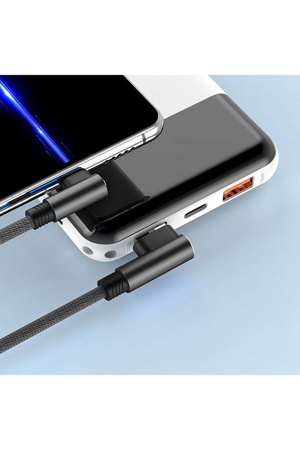 3 Metre iPhone TYPE-C Şarj Kablosu HIZLI Yeni Nesil Şarj Kablosu Type c to Lightning - 6