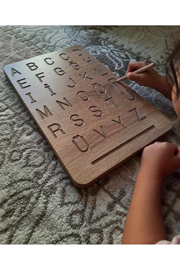 Montessori Öğüncak - Turkish Alphabet Letter Board
