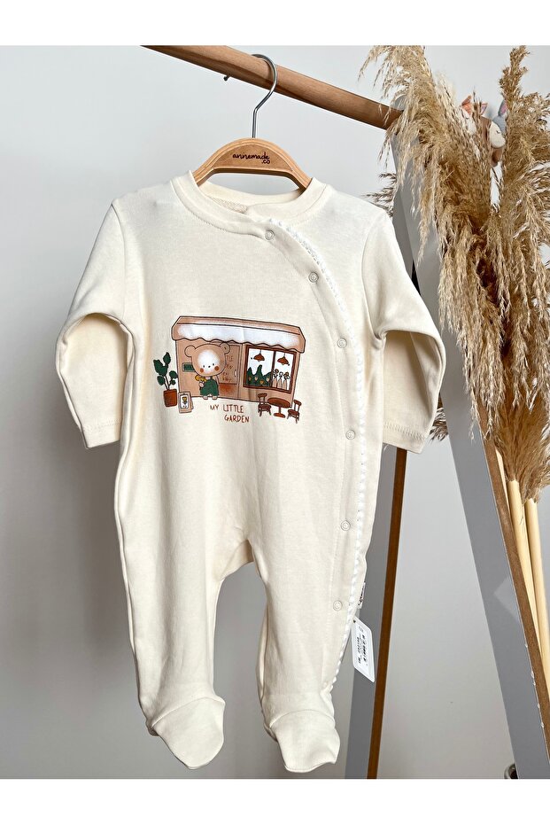 Ponpon Güpür Detay Tulum