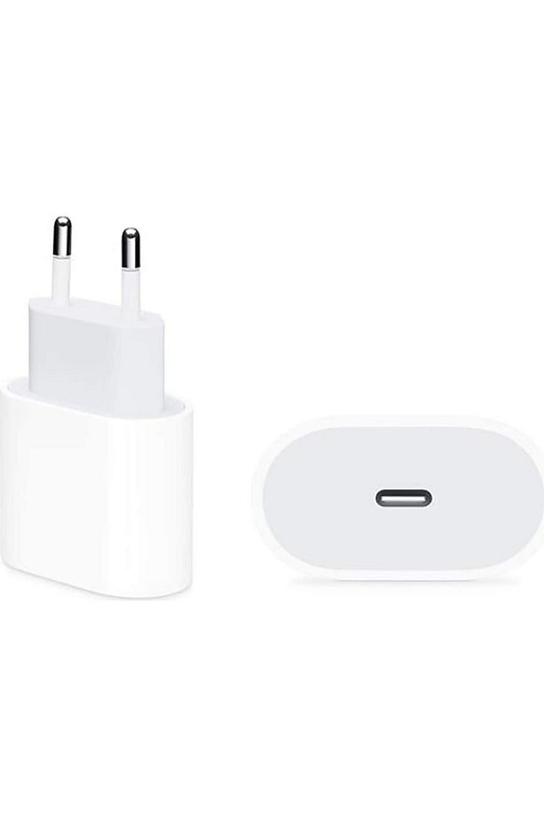 Yeni Nesil PD 20W Süper Hızlı Şarj İos Android Uyumlu Fast Charge Ev Başlık Kafa Beyaz - 4