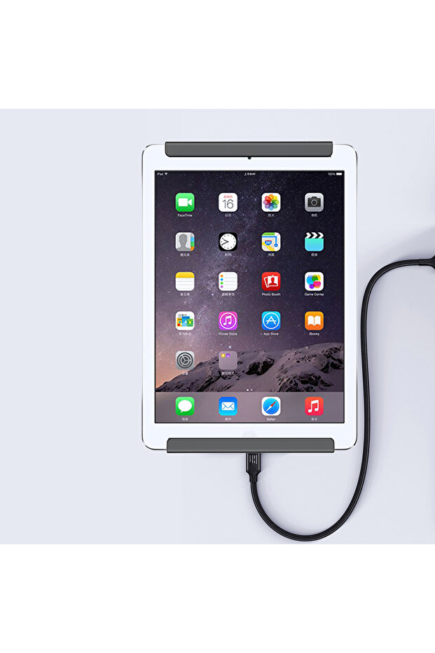 Universal Wall Mounted Tablet Stand Holder For iPad iPhone Tablet E-Reader Screw Stabilizer Table... - 3