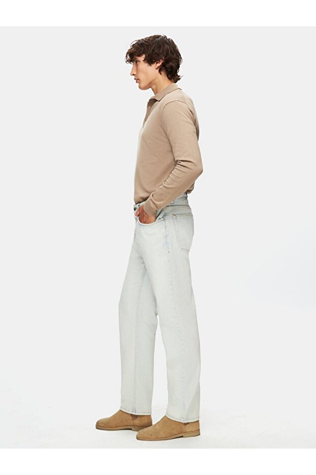 Maıley Mıd Rıse Straıght Pantolon - 4