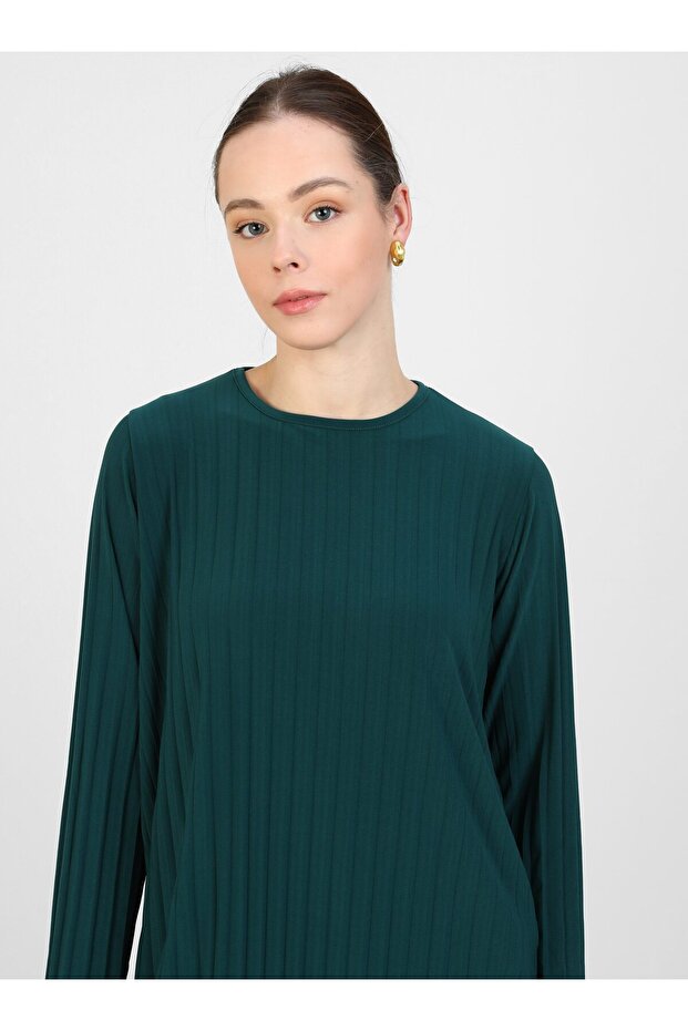 طقم ساندي مطوي من الزمرد ريفكا - 2