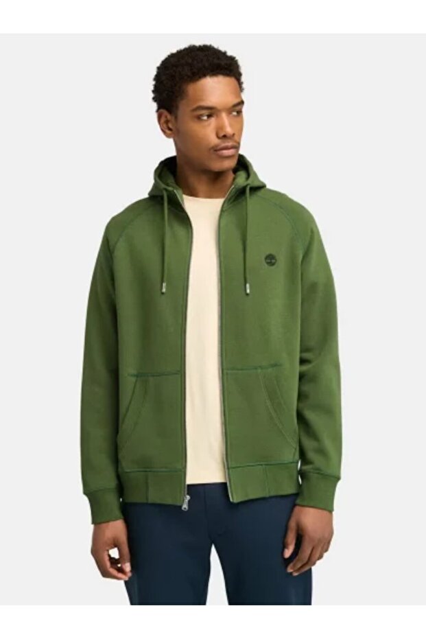 EXETER RIVER Brushed Back Full Zip Hoodi - 1