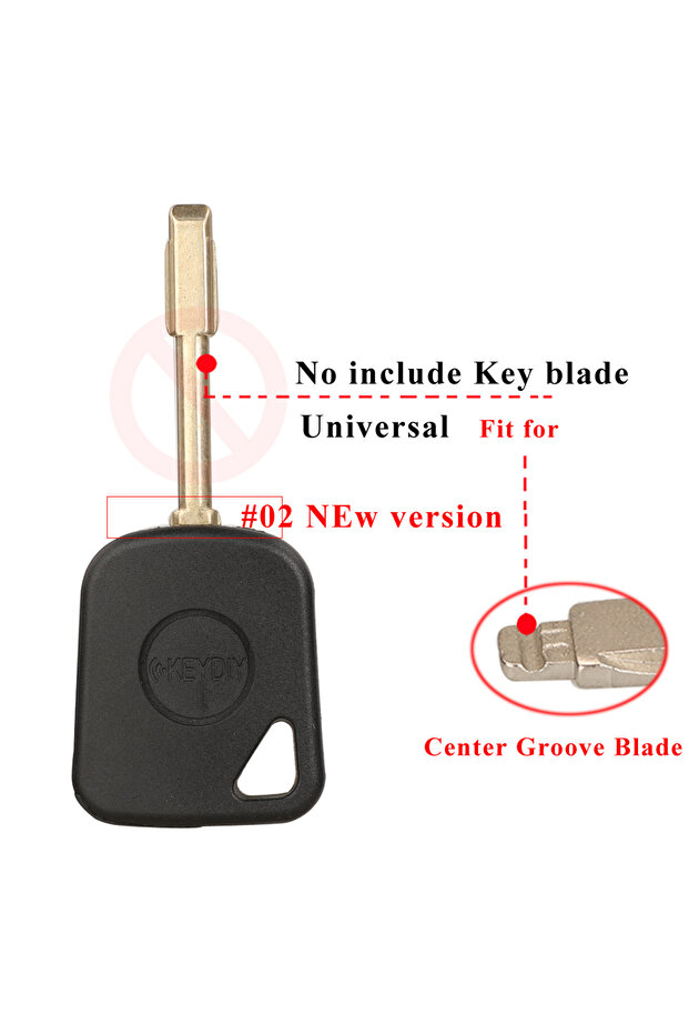 Jingyuqin 10 قطع جديدة أصلية عالمية KEYDIY ترانسفوندر مفتاح السيارة فوب شل #02 نسخة حافظة ل K... - 2