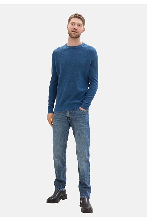 Pullover Strickpullover R-Ausschnitt - 1