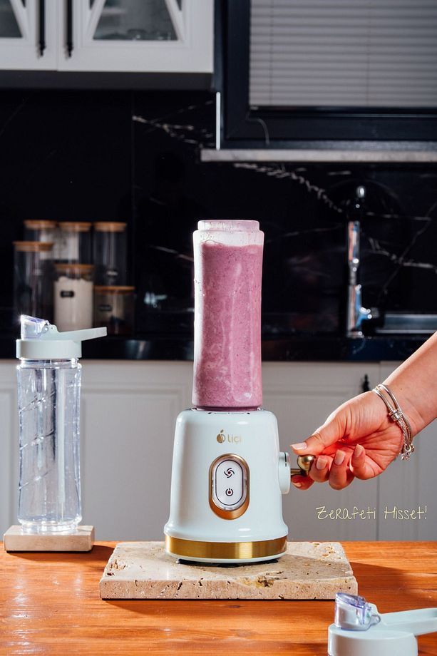 Smoothie Blender Öğütücü Fonksiyonlu Çift Şişeli Smothie Blendır Lc-sbl01 - 5