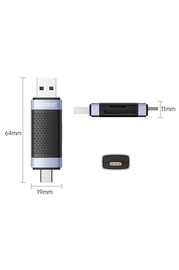 Usb Type-c Sd Tf Micro Sd Kart Okuyucu - 2