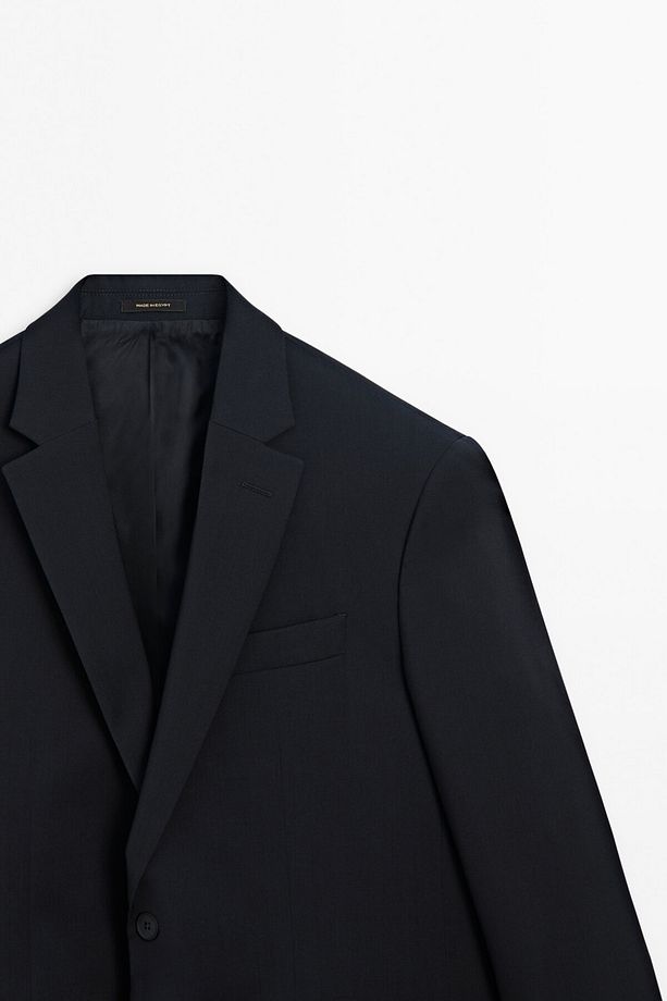%100 yün klasik blazer - 6
