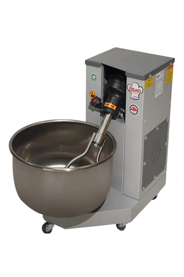 Osimo 10 Kg Un - 5 Lt Su Ile 15 Kg Hamur Makinesi (HAMUR KARMA,YOĞURMA MİKSERİ) - 7