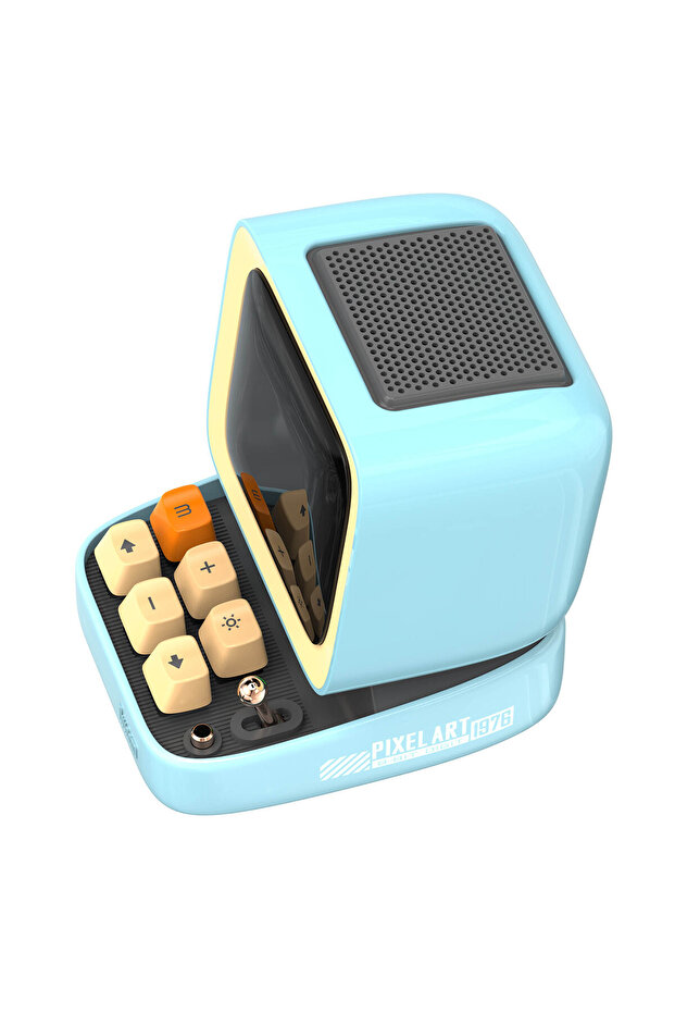 Ditoo Pro Mavi Bluetooth Hoparlör ve Pixoo Led Ekran Seti - 3