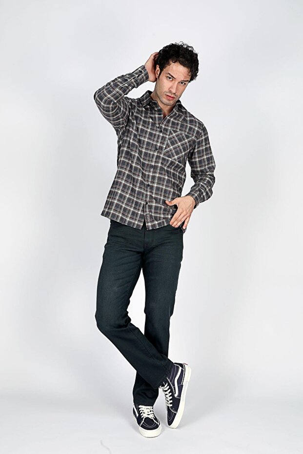 Normal Bel Slim Straight Men's Denim Trousers 251 Lcm 121064 Jagger Hapson Raw