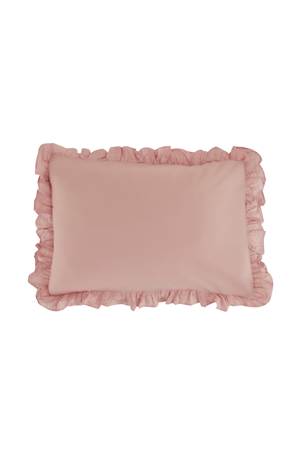 Basic 2'li Yastık Kılıfı Pudra - 3