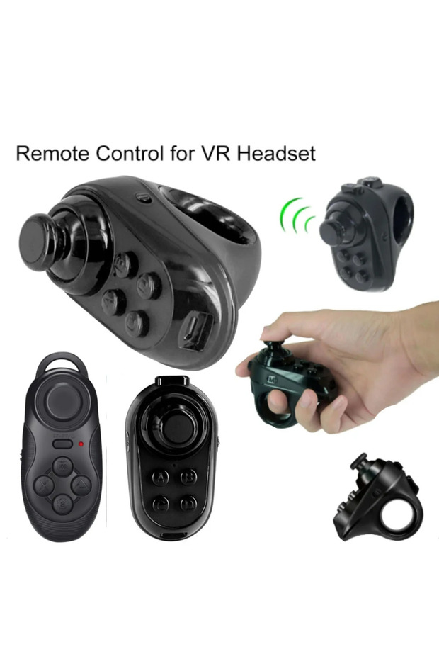 R1 Ring Shape Bluetooth-compatible Remote Control for iPhone Android Smartphone VR Gamepad - 2