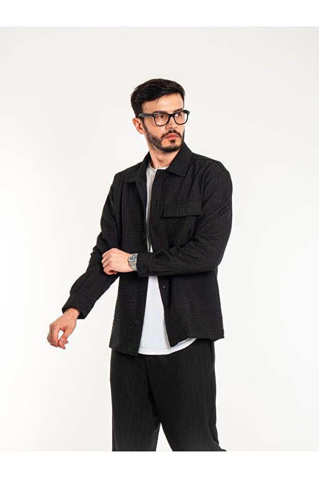 KAPİTONE CEKET GÖMLEK - 3