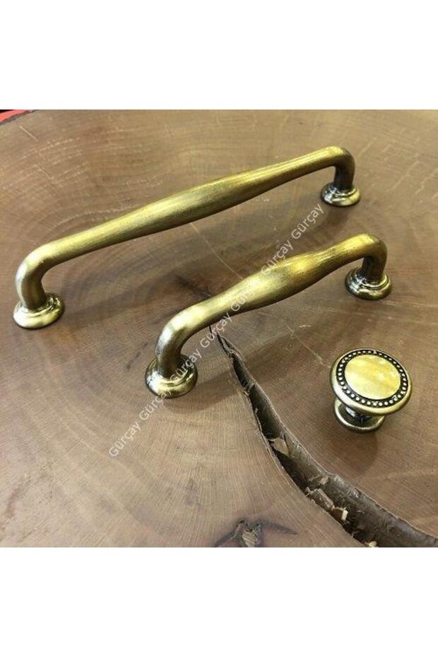 Oba Kulp Antik Sarı (2 Adet) 96mm - 5