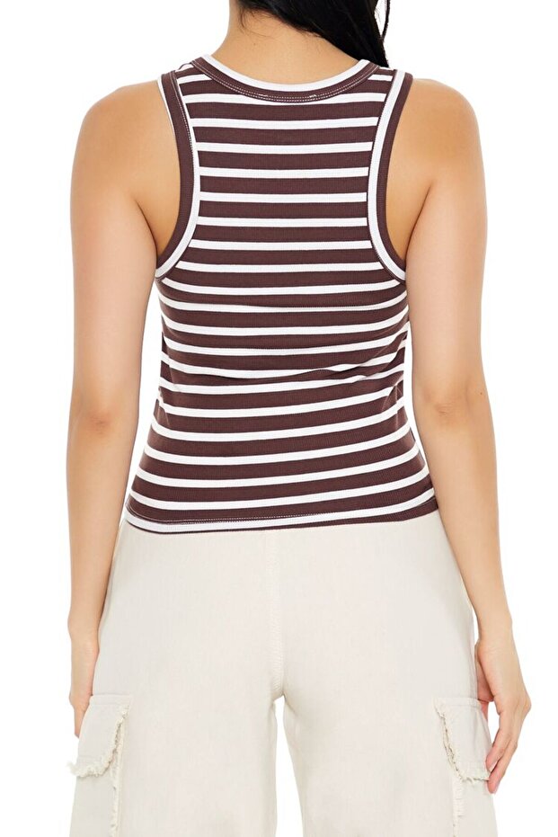 Fitilli Örgü Atlet - 6