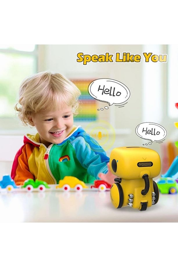Akıllı Çocuk Robot Oyuncağı Konuşan, Dans Eden, Şarkı Söyleyen, Eğitici ve Etkileşimli Robot - 4