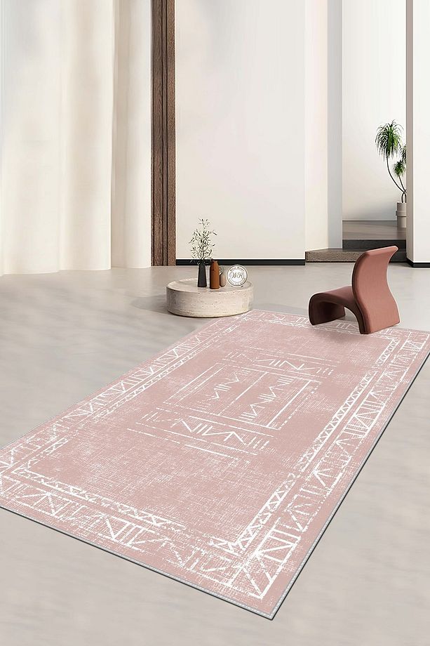 Dijital Baskı Yıkanabilir Kaymaz Taban Salon Halısı Mutfak Halısı Yolluk Ve Banyo Paspası - 1