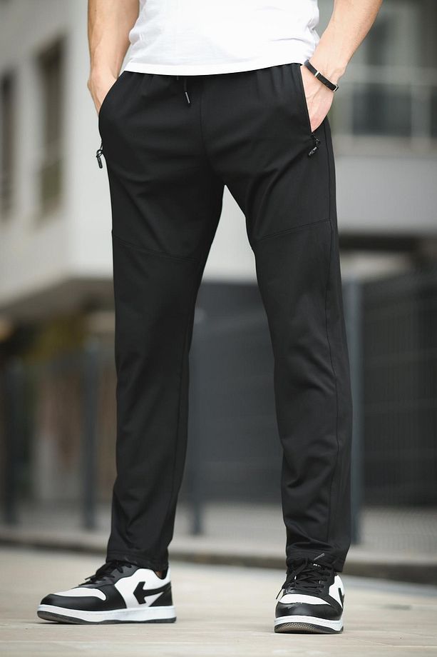 Fico Dalgıç Scuba Kumaş Slim Fit Dikiş Detaylı Düz Paça Eşofman Altı - 2