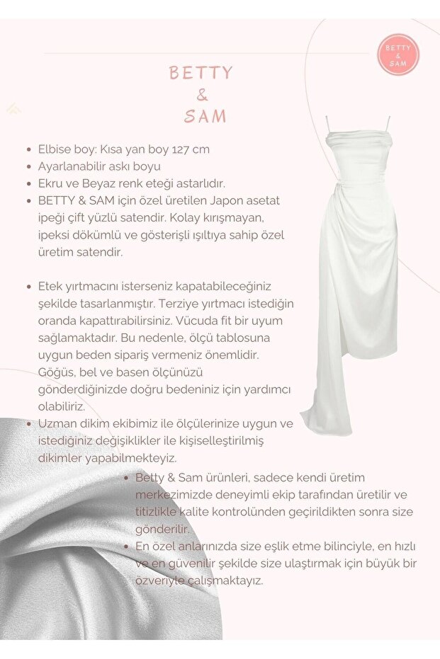 Violet Saks Askılı Drapeli Elbise - 3