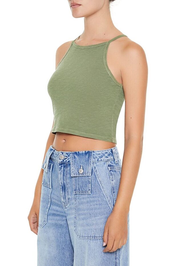 Jarse Crop Askılı Atlet - 4