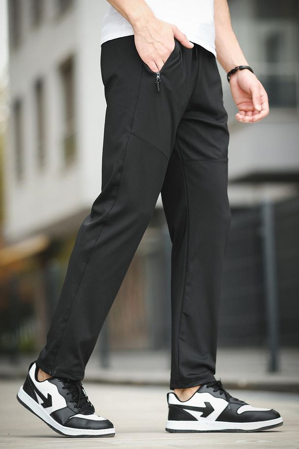 Fico Dalgıç Scuba Kumaş Slim Fit Dikiş Detaylı Düz Paça Eşofman Altı - 3