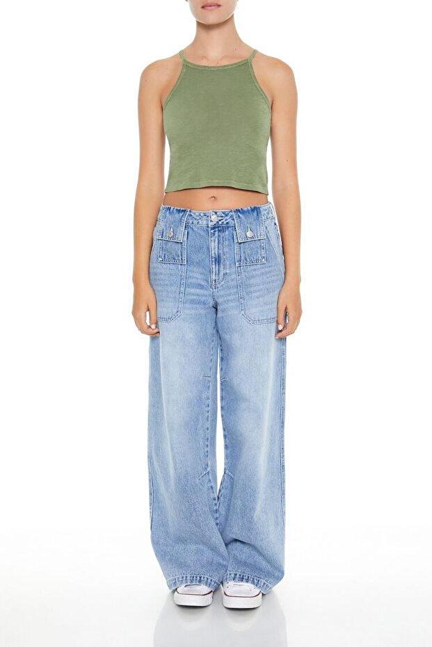 Jarse Crop Askılı Atlet - 2