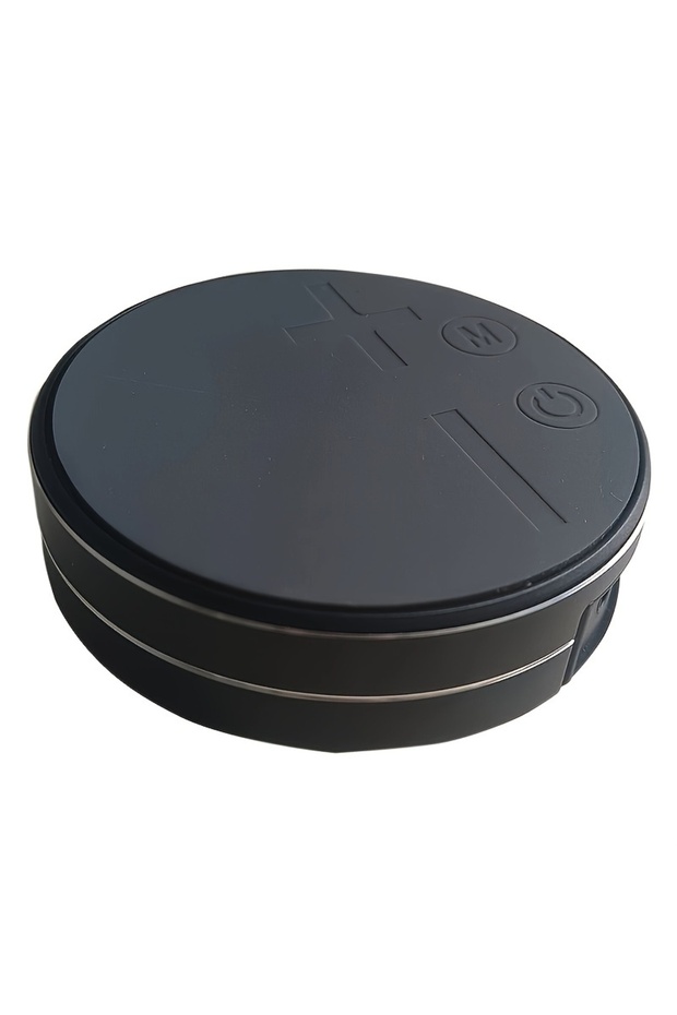 black Bone conduction desktop wireless TWS small speaker, wireless speaker with suction cup, high fi - 1