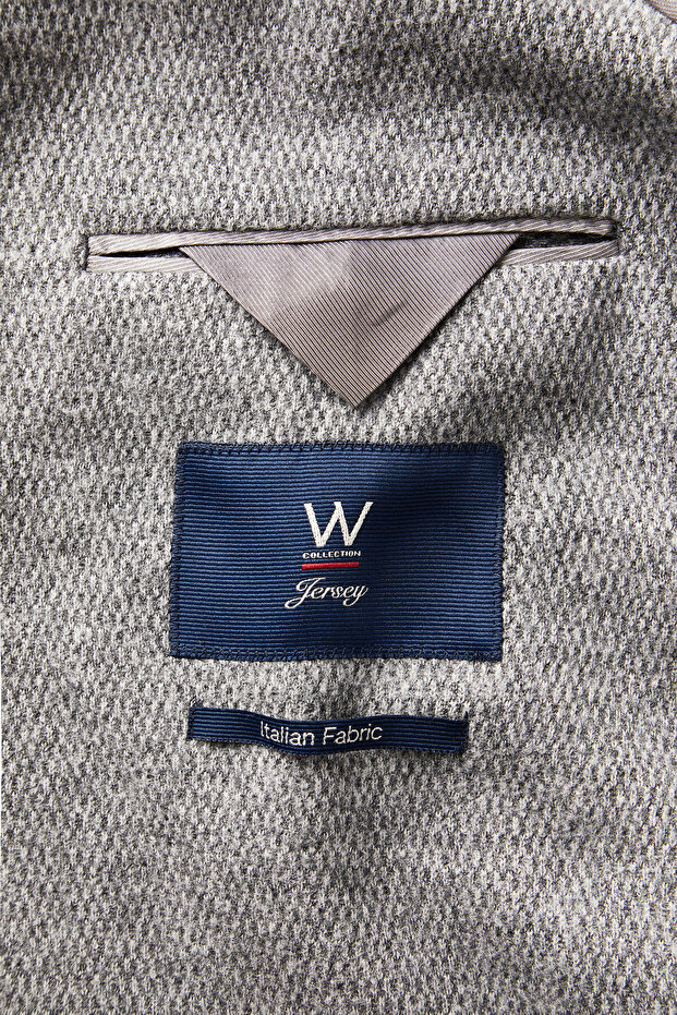 GRİ DÜĞMELİ CEKET - 5