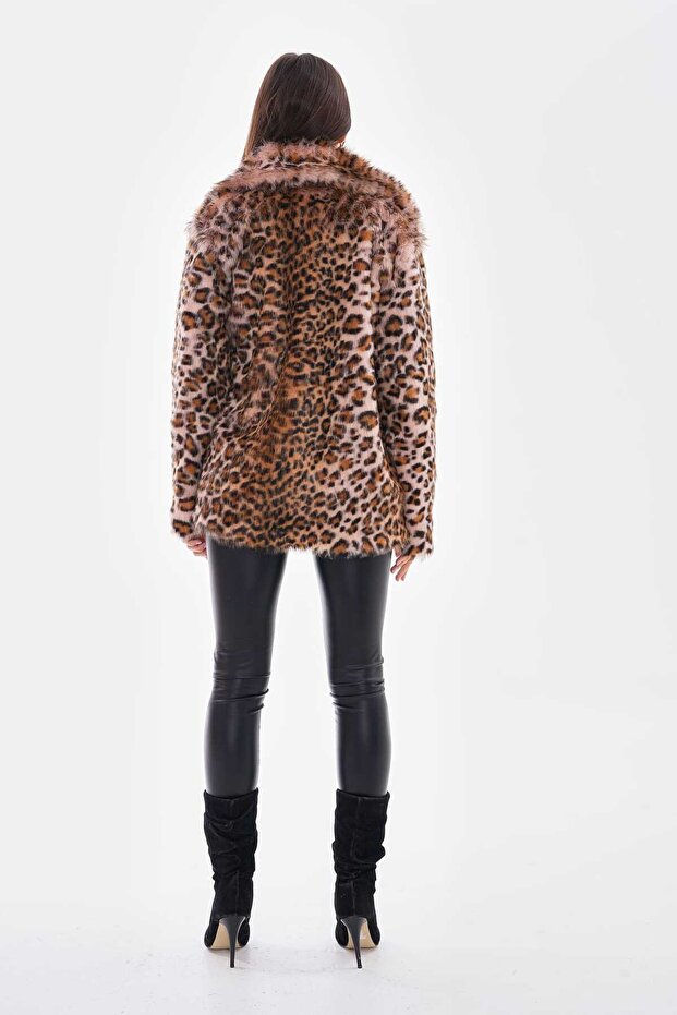 LEOPAR CEKET YAKA KÜRK - 7