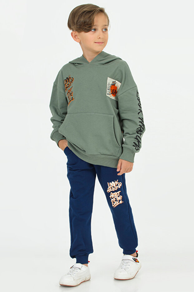 Green Boy Tracksuit Set 17155