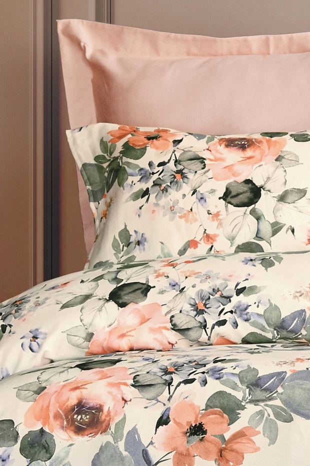 Ruusu Digital Satin Bedding Set Ck - 1