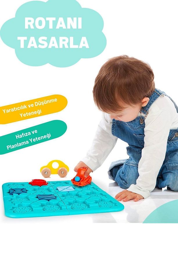 Code & Go Kodlama Oyuncağı, Stem, Mantıksal Yol Yapım Oyuncağı, Eğitici Oyuncak, Zeka Ve Akıl Oyunu - 8
