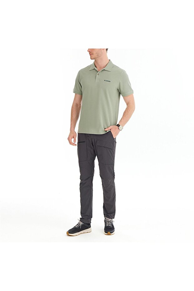CS0214 M CASCADE RANGE SOLID POLO II Safari - 3