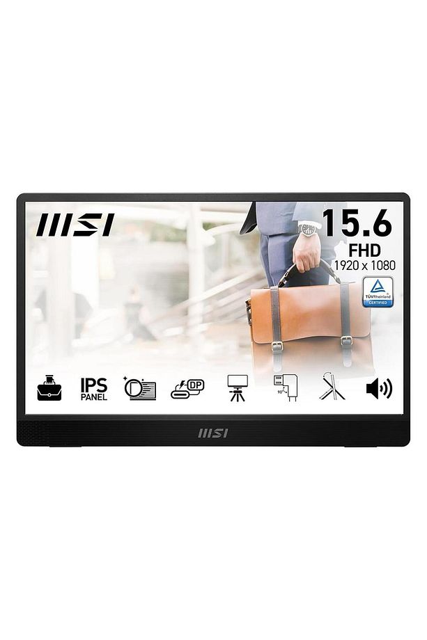 15.6" Pro Mp161 E2u 60hz 4ms Ips Fhd (TYPE-C, MİNİ HDMI) Taşınabilir Monitör - 1