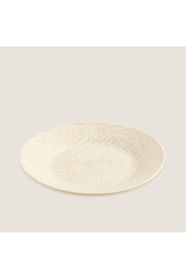 Beja Pasta Tabağı - 17 cm Krem - 1