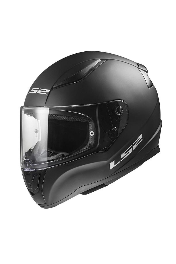 RAPID 2 MAT SİYAH KASK ŞEFFAF VİZÖRLÜ - 1