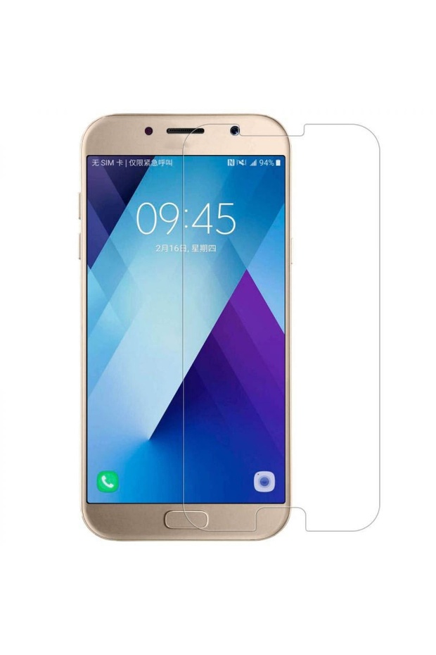 Samsung Galaxy A520 A5 2017 Uyumlu Kılıf Dostu Cam Ekran Koruyucu - 1
