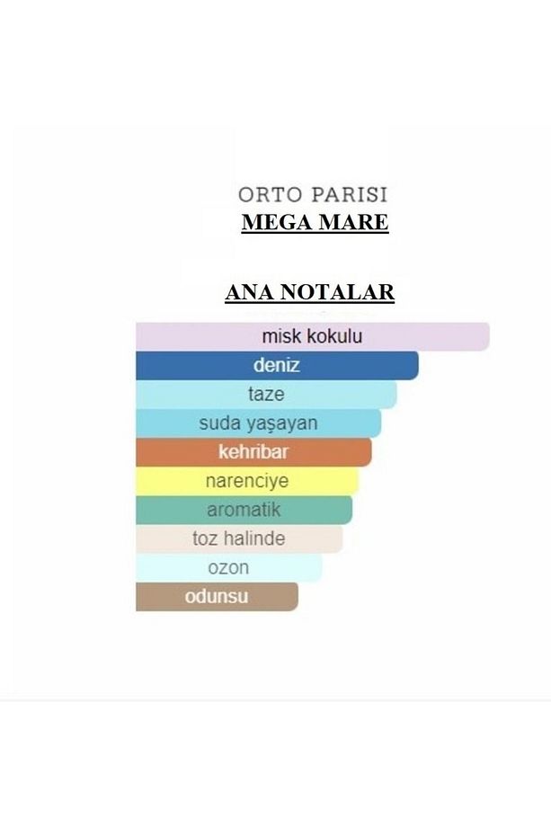 Mega Mare By Orto Parrisi 75 ml Edp Unisex Parfüm(BU ÜRÜNDE RARFÜMÜN GERÇEK ESANSI KULLANILMIŞTIR) - 5