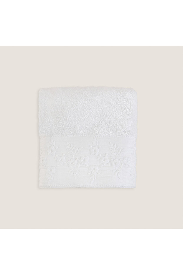 30X50 cm White Sophian Hand Towel