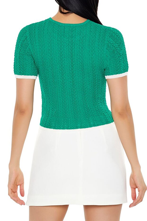 Triko Kısa Tişört - 3