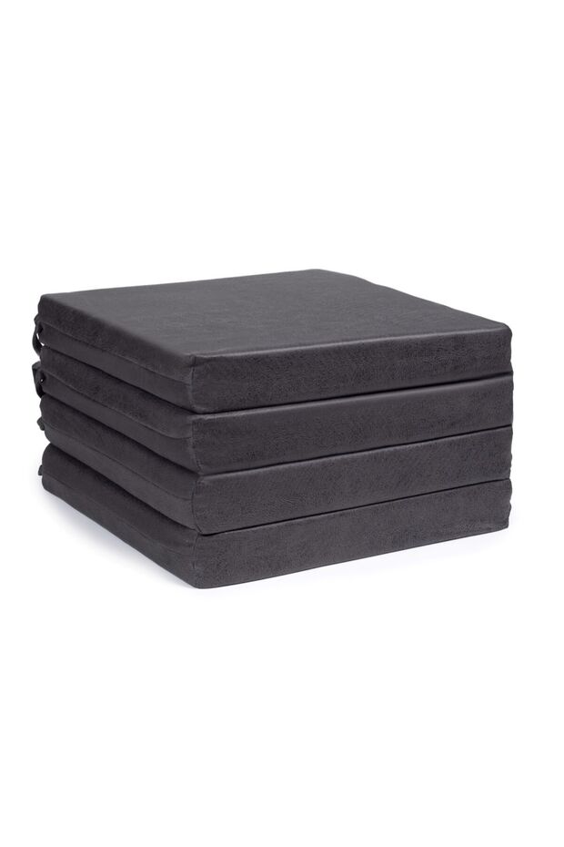 Classic Chair Cushion Garden-Balcony Cushion 50X50X8Cm 4Pcs Anthracite