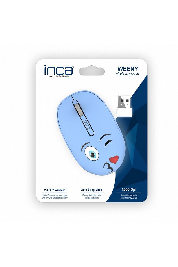 Weeny Iwm-245rb Desing 3d Wireless Mouse- Mavi - 6